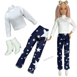 Eledoll 11.5 inch Doll Clothes Lot 'Easy Week' Fashion Pack