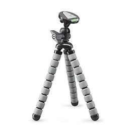 Cullmann Alpha 655 Flexible Mini Tripod with Ball Head and Quick Release System 25 cm Grey