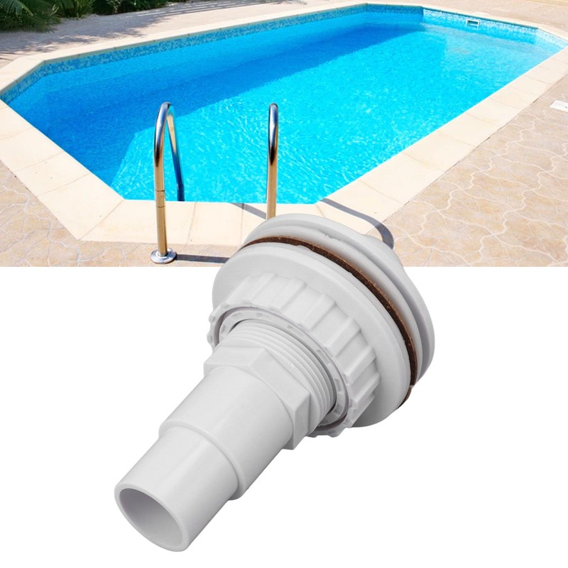 Above Ground Pool Complete Return Outlet Jet Fitting, PVC Leakproof