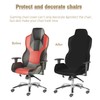 Stretch Swivel Gaming Racing Chair Cover Computer Chair Seat Cover