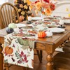 RABUSOFA Fall Table Runner 13x72 Inch,Pumpkin Autumn Decor Thanksgiving Kitchen