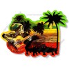 OwnTheAvenue Rasta Reggae Skull Skeleton Music Ocean Palm Trees Vinyl