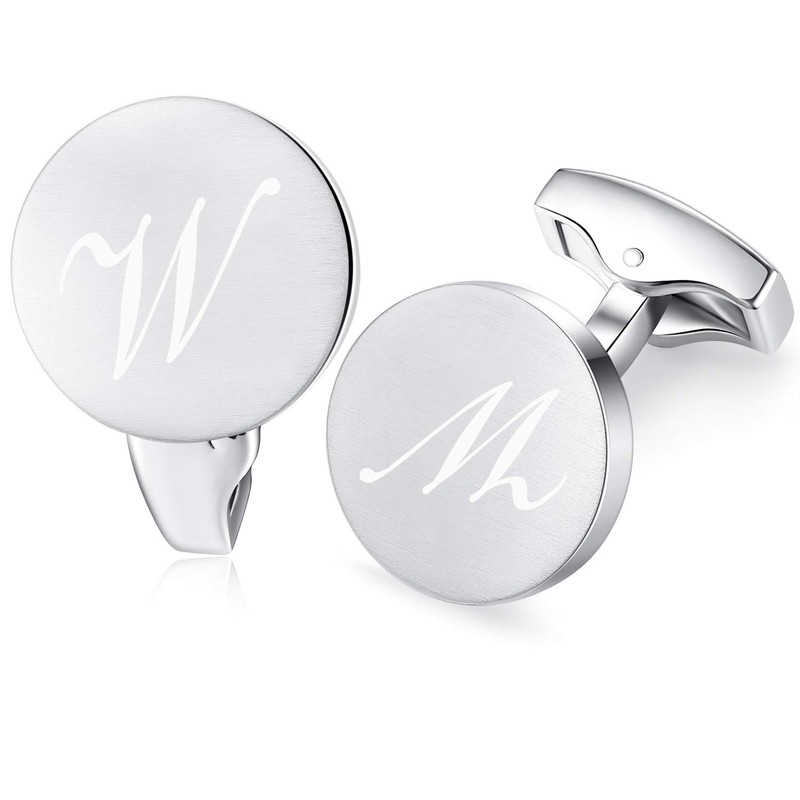 Honey Bear Cufflinks & Tie Pin Set Initials Letter Men's