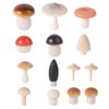 Wooden Mushroom Picking Toys Simulation Mushroom Picking Game Educational Toys