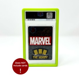 The Hobby Lair Bumper Guard for PSA Graded Cards ONLY | Shield Your Slabs! | Ultimate Edge Protector Bumper | 1 Pack Neon Green