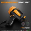 EverBrite Powerful Rechargeable Spotlight, 500lm LED Flashlight with Adjustable Stand,