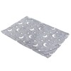 1.5x2m Luminous Blanket Double Side Flannel Star Moon Design Soft