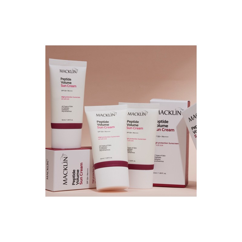 McClean Peptide Volume Sun Cream 50ml / 맥클린 펩타이드볼륨선크림 50ml