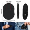 JIUZI 6 Pack Pocket Palm Combs, Scalp Massager & Shampoo