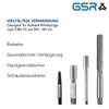 GSR Steel Tap Wrench with Centring Eye, Silver (Size 1.1/2