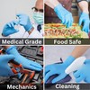 MEDPRAYER Nitrile Exam Gloves, 4 Mil Nitrile Disposable Gloves, Latex