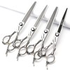 Tijeras profesionales de peluquería de 19 cm, 4 piezas, 17,78