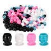 BAMTTOO 200pcs Disposable Pigment Ink Cups - Skull Design for