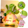 MAGICLULU Easter Bunny Gnome Doll with Rabbit Ears Decorative Desktop