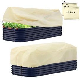 ATAOSGR Plant Covers Freeze Protection, Winter Frost Blanket for Flower Pot Plants, Reusable Outdoor Plant Covers Freeze Protection, with Drawstring78.7x39x17.7INCH 2 pcs