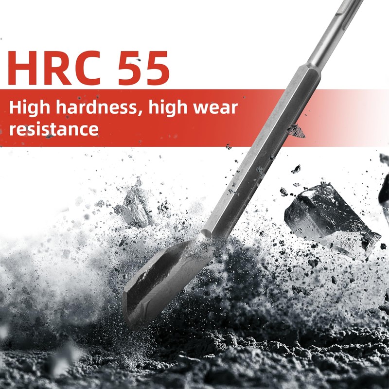 Hollow Chisel SDS Plus Hardened Channel Chisel 14 x 250
