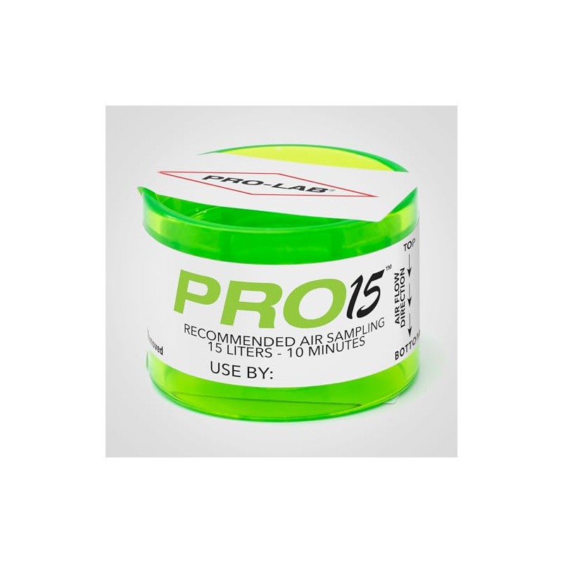 PRO15 Professional Air Sampling Cassettes (6 Pack) - Compatible with