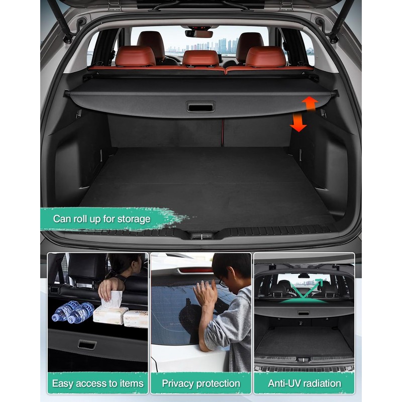 Powerty Cargo Cover for 2023 2024 2025 Mazda CX-50 Trunk