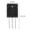 5 Pair Black 2SA1943 2SC5200 High Power Audio Transistor PNP