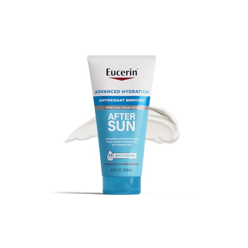Eucerin Advanced Hydration After Sun Lotion for Face and Body,