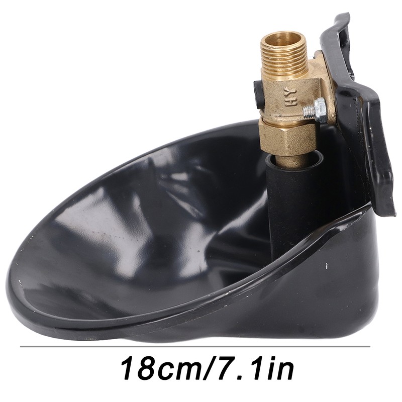 Sheep Water Bowl Stainless Steel Copper Valve Touch Switch Thickened