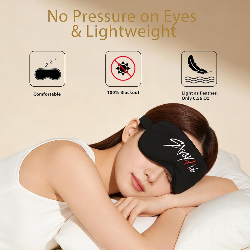 Stray Sleep Mask Light Blocking Sleep Mask Comfortable Adjustable Eye