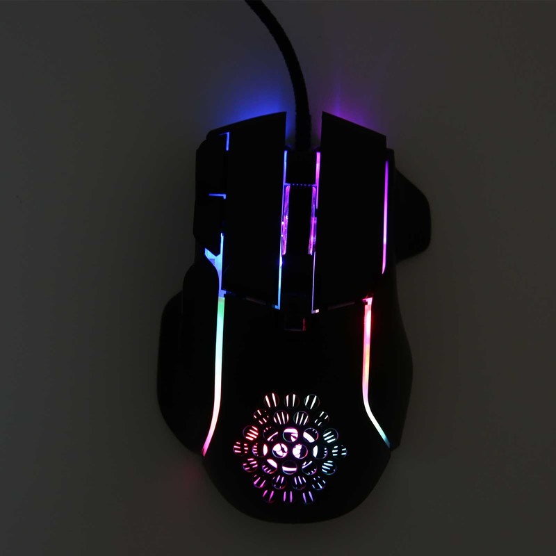 RGB Gaming Mouse 12800 DPI Gaming Mouse Optical Wired with
