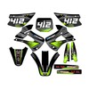 2001-2013 w/UFO FENDERS KX 85 Surge Black Senge Graphics Complete