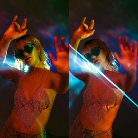 Photography Camera 67mm Rainbow Glare Widescreen Film Special Effects Filter Lens Accessories