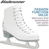 Bladerunner Ice by Rollerblade Allure Girls Figure Skates, White, Ice