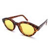 Reinforced Boston Sunglasses, Tortoise Shell x Light YELLOW
