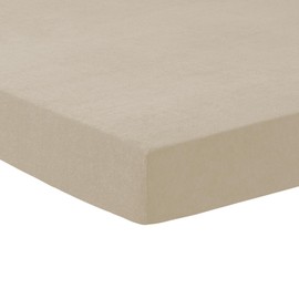TRAUMSCHLAF Terry Cloth Massage Table Cover Therapy Couch Cover Taupe 80 x 190 x 10 cm