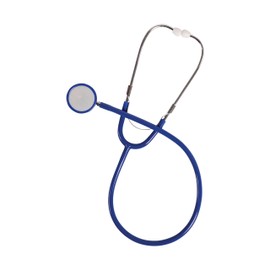 MABIS Stethoscope, Lightweight, Adult, Dual Head for Intake and General Examination with Large Diaphragm for High Frequencies or the Bell for Low Frequencies, 22 Inch Y Tubing, Blue
