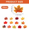 Fake Fall Leaves, 8cm/3.15inch Autumn Leaves, Fall Party Decorations, Maple