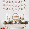 Jollyboom Snowman Party Decorations Banner, 3PCS Snowman Banner Snowflake Bunting