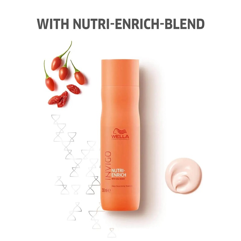 Wella Professionals Invigo Nutri-Enrich Deep Nourishing Shampoo and Conditioner Duo