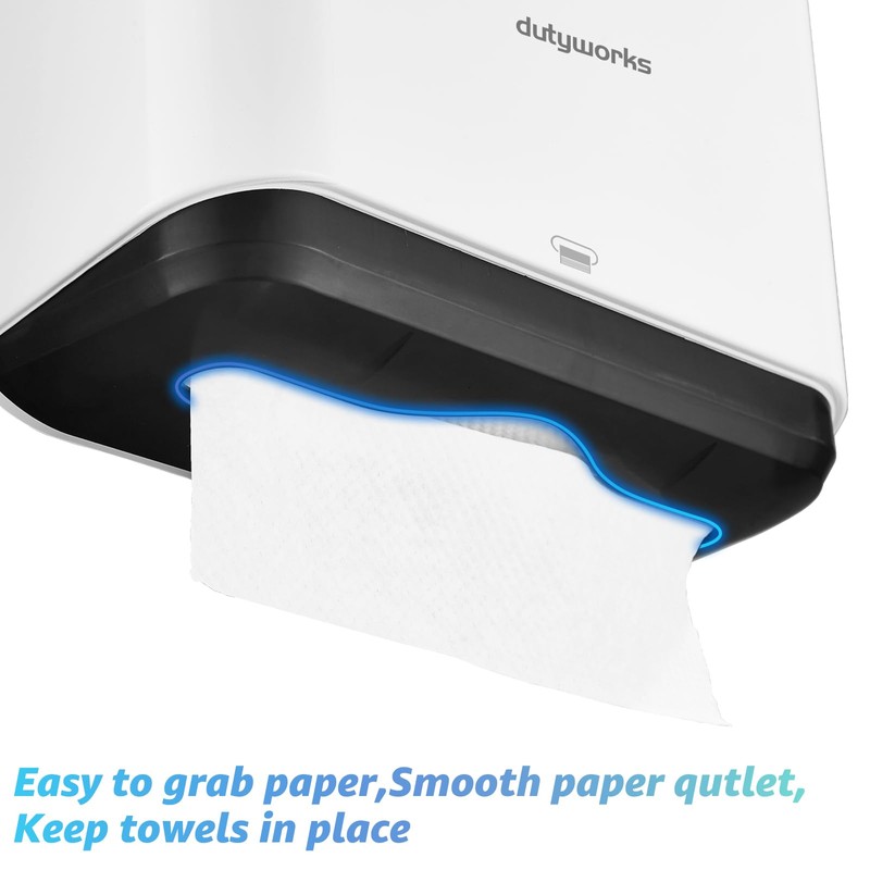 DUTYWORKS Paper Towel Dispenser Wall Mount, Multifold Paper Towel Holder