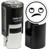 MaxMark Round Self Inking Emoji Stamp - Rolling Eyes -