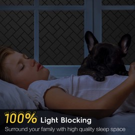 rabbitgoo Blackout Window Privacy Film, Frosted Glass Static Cling Sticker, Vinyl Covering for Home Office Bathroom Decorative, 23.6 x 78.7 inches