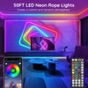 AILBTON 50FT Led Neon Rope Lights Control with App/Remote,Flexible Led