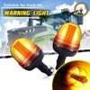 12/24V 60 LED Amber Strobe Rotating Flashing Light Emergency Warning