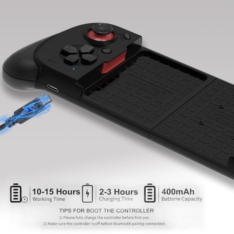 Wireless Cloud Gaming Controller for iOS, Android, Windows PC, including