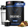 Vedge Nutrition Creatine Vegan Plant-Based Creatine Monohydrate Powder Energy, Performance
