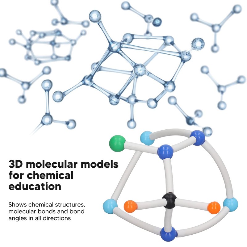 Chemistry Molecular Model Kit, 3D Micro Molecular Structures Model for