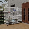 STILLCOVE Big Guinea Pig Cages Indoor: 3-Tier C&C Rabbit Cage