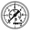 Festo MAP-40-6-1/8-EN Precision Pressure Gauge, 0 ... 6 bar