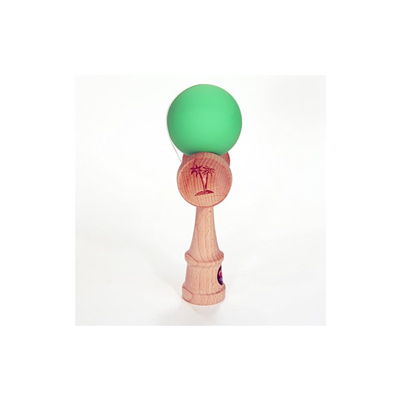 Bahama Kendama Rubber Coated -Standard Size- Green