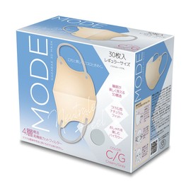 [Looks Great] 3D Mask Mode, Cream/Gray
