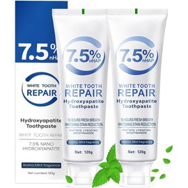 Hydroxylapatit Zahnpasta, ​Zahnpasta Mit Hydroxylapatit​ | ​Hydroxyapatite Toothpaste Ohne Fluorid​ | ​Repariert Sanft Den Zahnschmelz, Gegen Empfindlichkeit