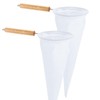 uxcell 2Pcs Coffee Pour Over Filters, Flannel Cloth Filter Bags